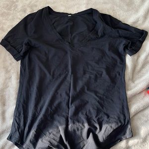 Lululemon Black Tee